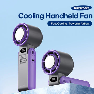 KINSCOTER Portable Turbo Fan – Foldable, Powerful Air Cooling Anywhere
