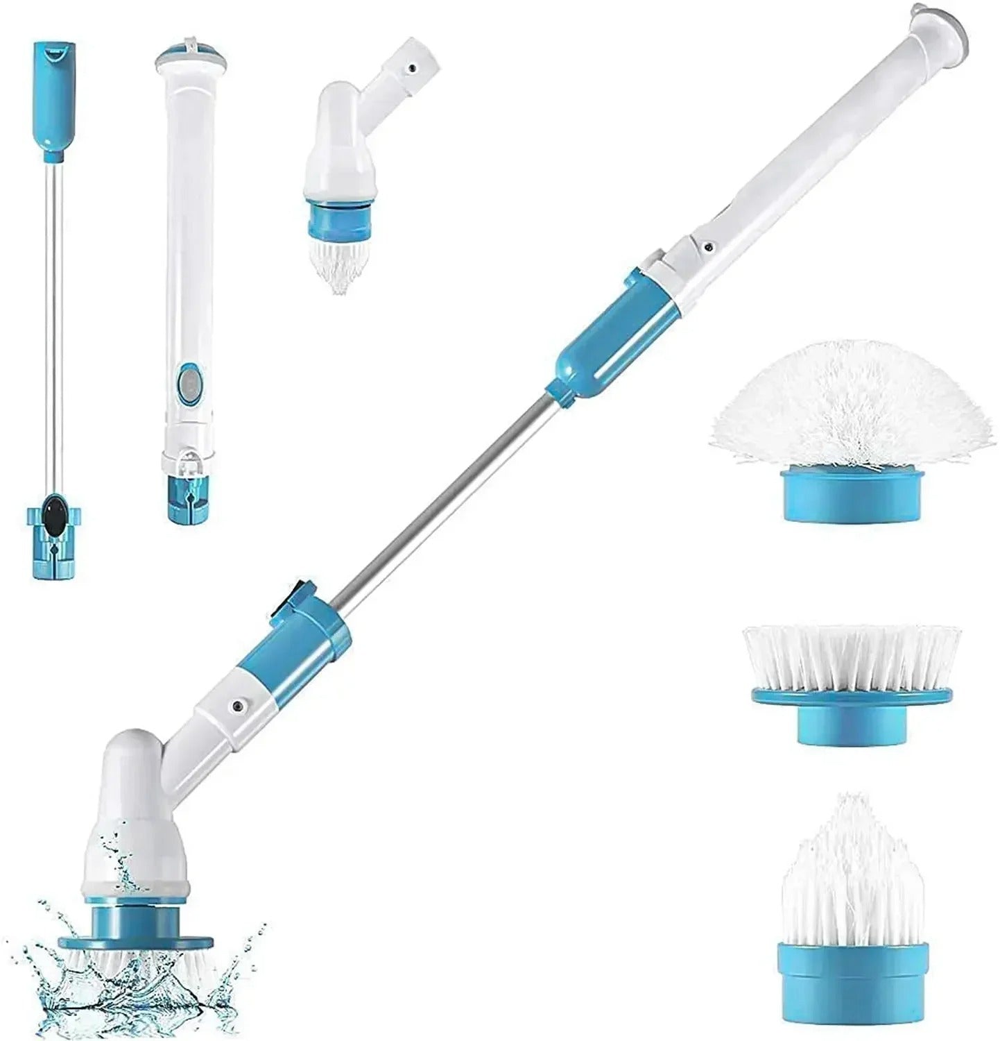 3 in 1 Electric Spin Scrubber Machine
